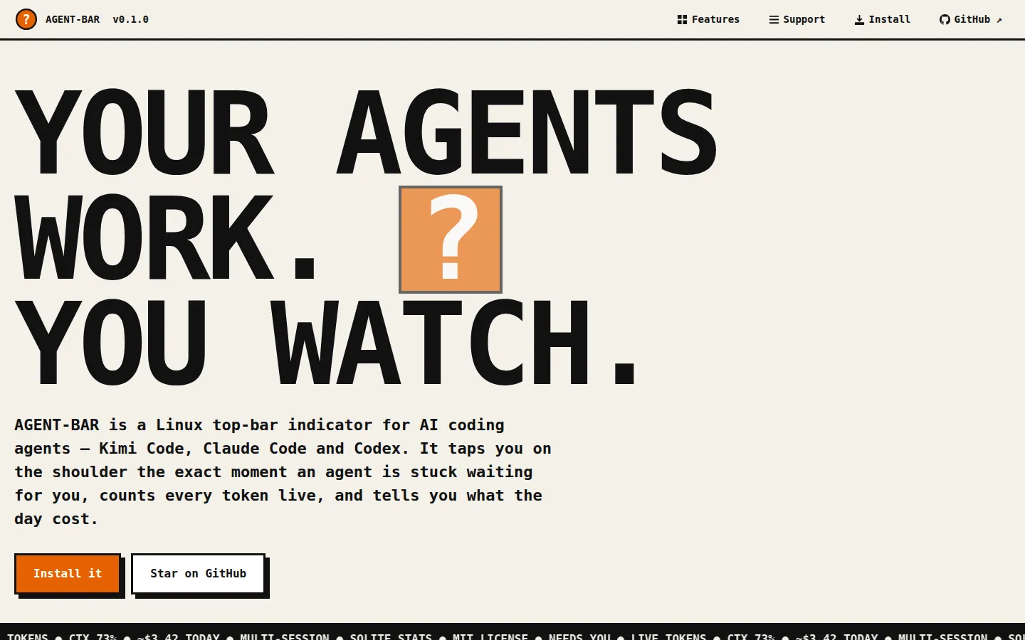 agent-bar screenshot 1
