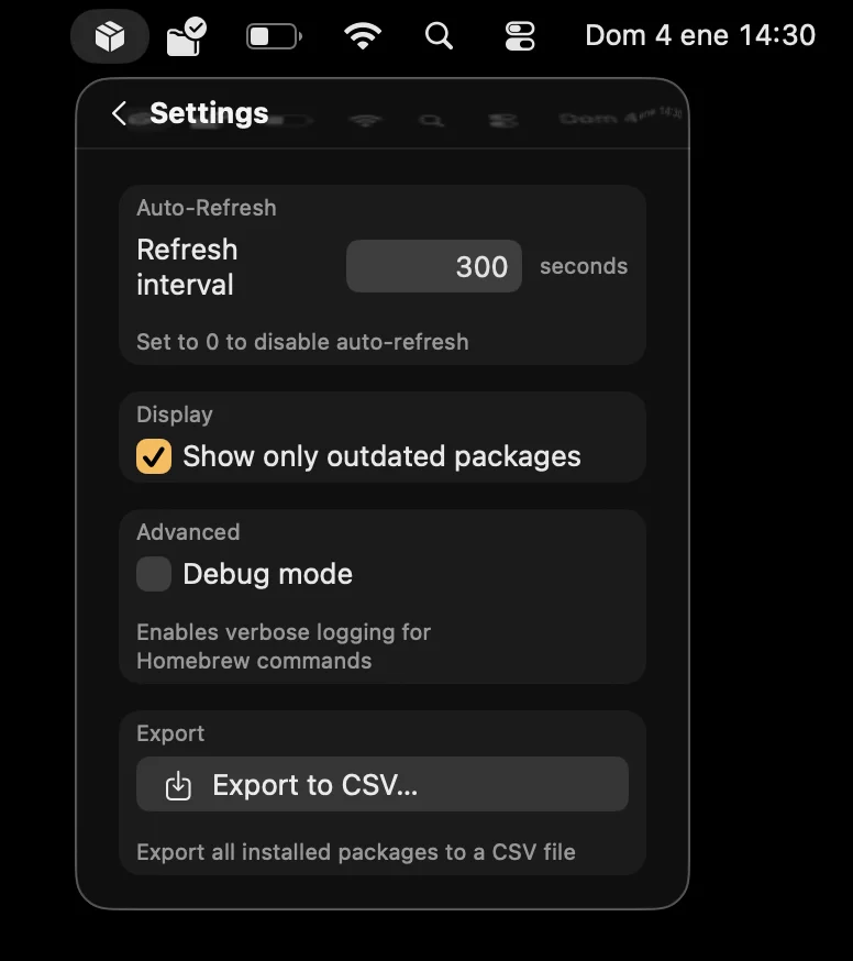 Brew Package Manager screenshot 4