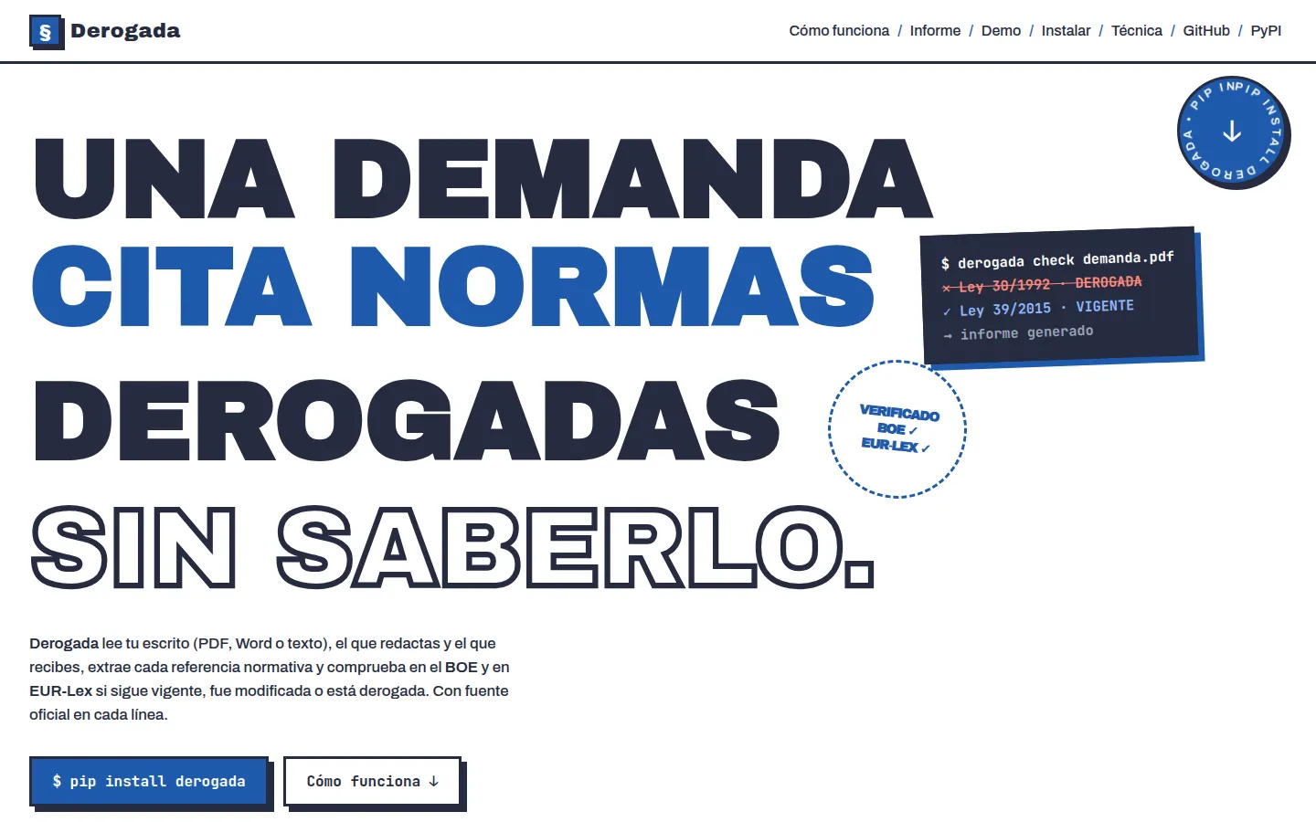 Derogada screenshot 1