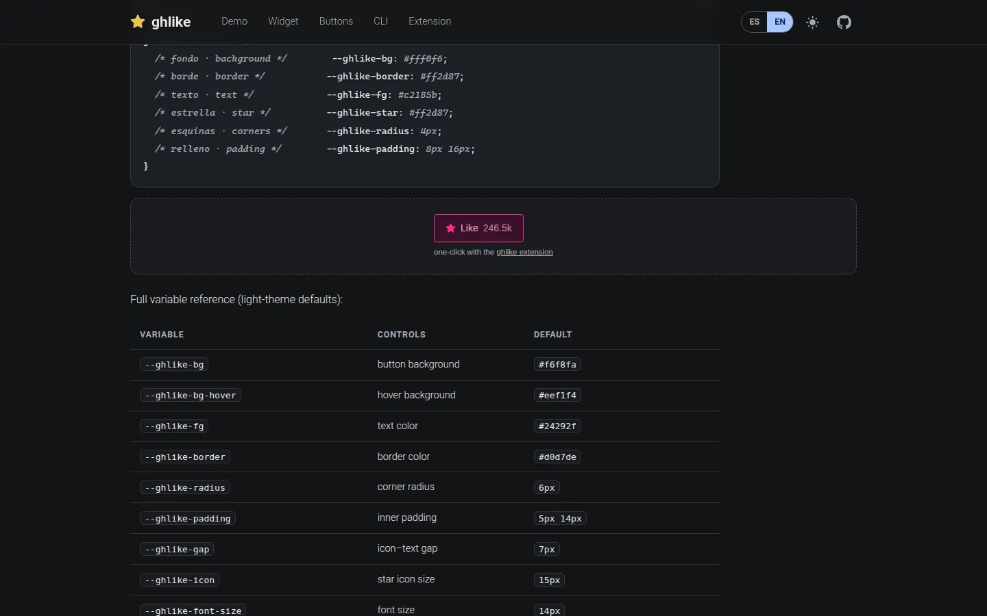 GHLike screenshot 2