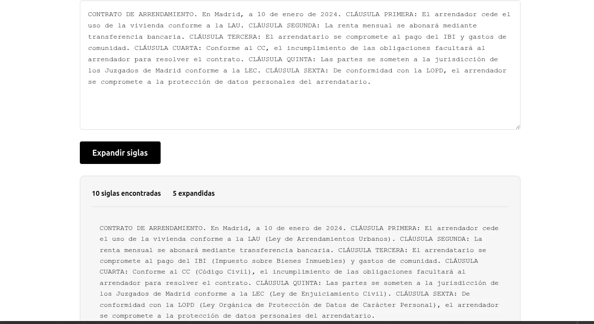 legal-expand screenshot 3