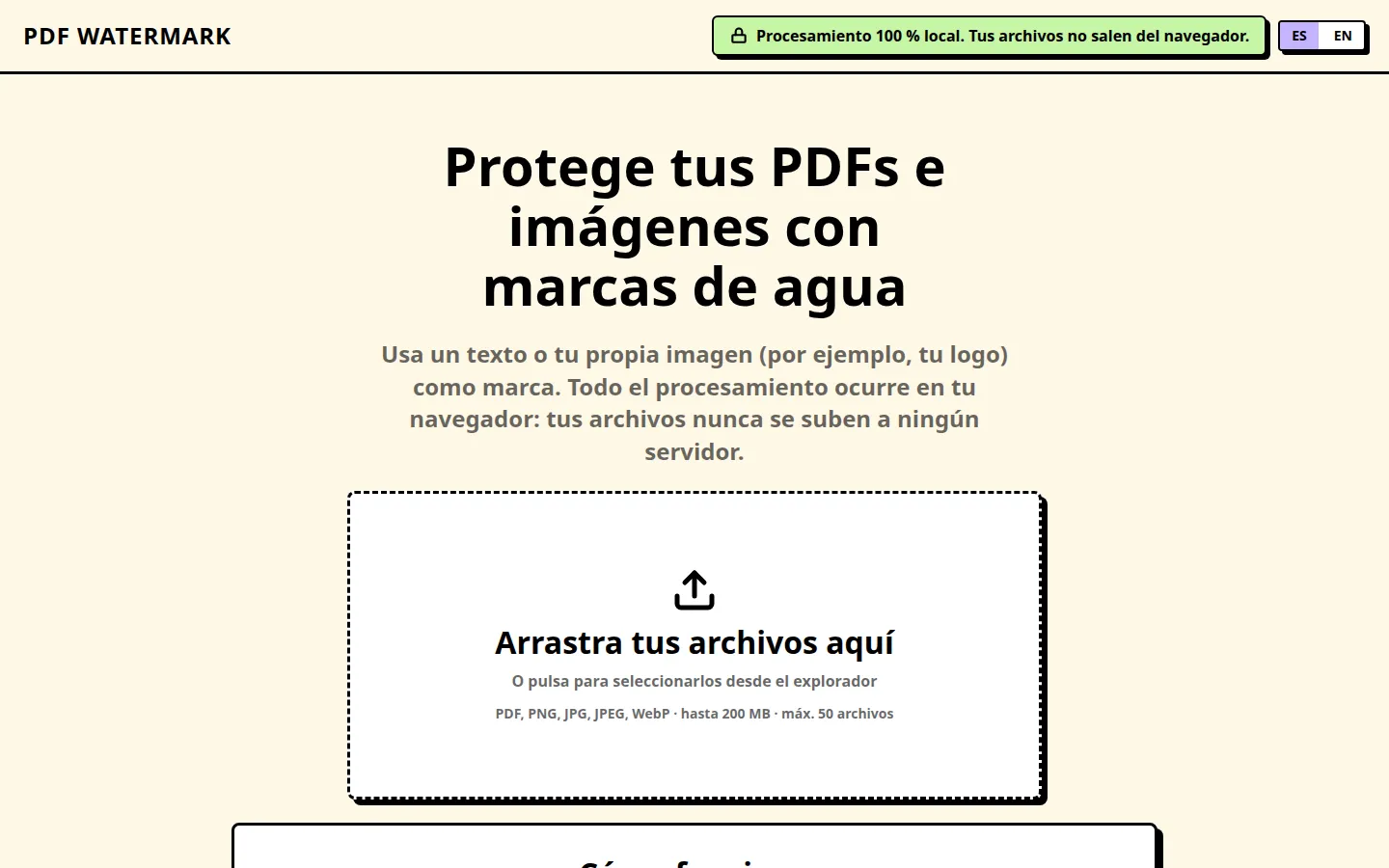 PDF Watermark — home