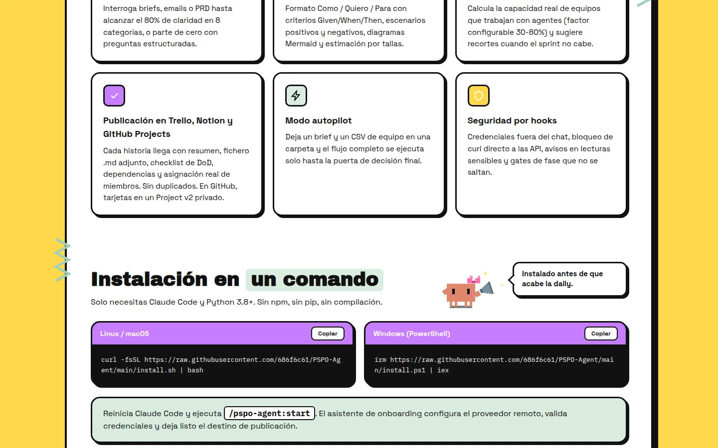 PSPO Agent screenshot 2