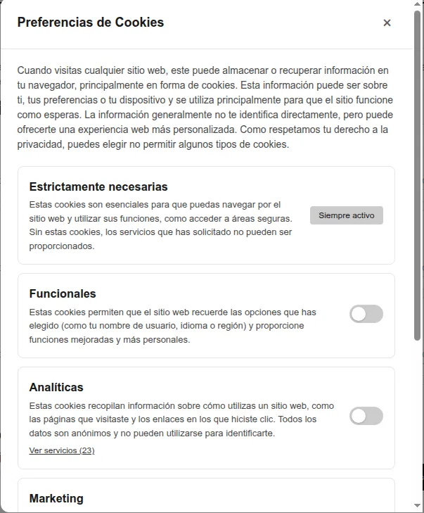 React Consent Shield screenshot 2