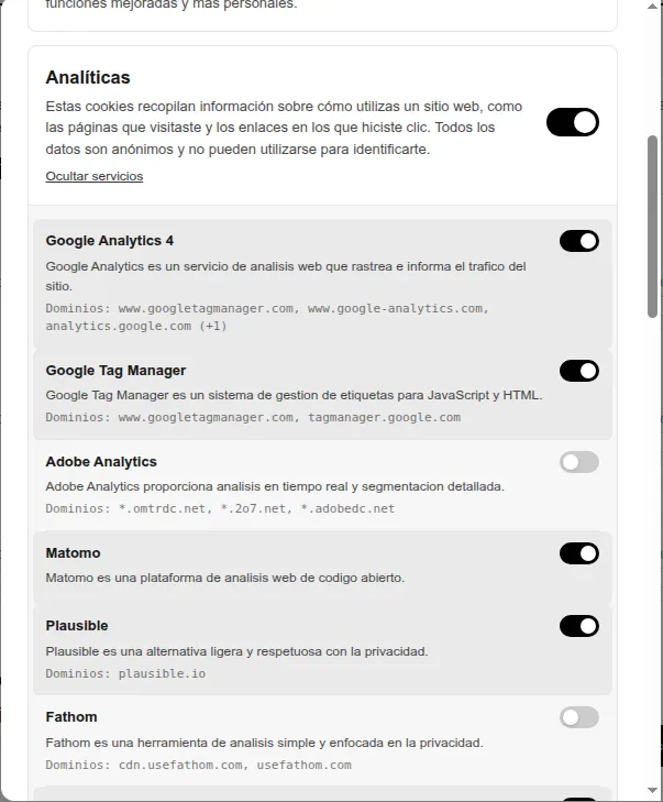 React Consent Shield screenshot 3