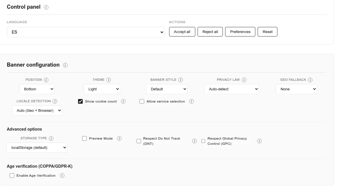 React Consent Shield screenshot 4